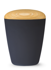 Ekologiczna urna Lignum - Antracyt/Jesion