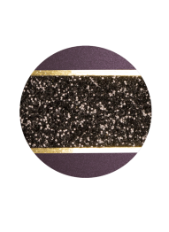 Ekologická urna Noire, fialová, ozdobný pásek