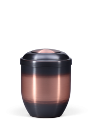 Kovová mini urna Zara - Svetlá/Tmavá (0,25 l)
