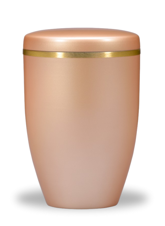 Metall-Urne Emelia, Beige