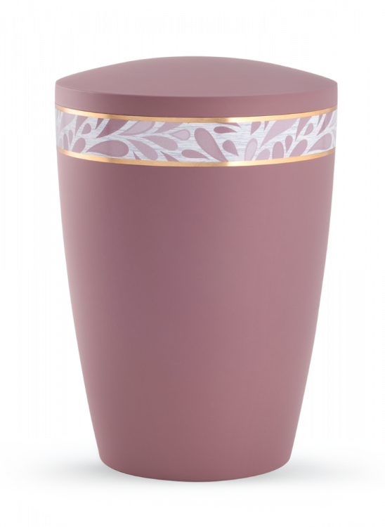 Ekologická urna Pastell II - Tmavě růžová