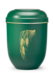 Ekologická urna Classic – Zelená/Klas