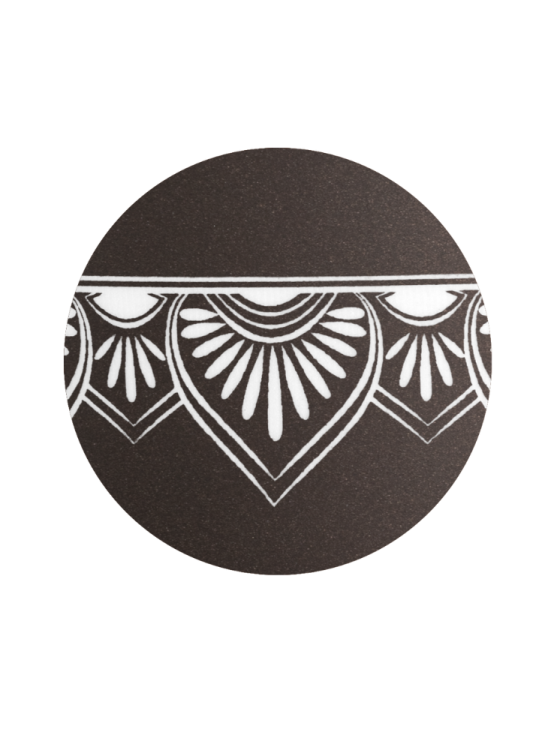 Ekologická urna Mandala, siena, mandala - bok