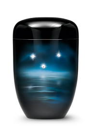 Ekologická urna Airbrush, hvězdná obloha
