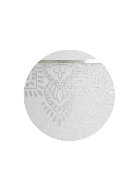 Zvířecí urna Mandala - Bílá 0,5l