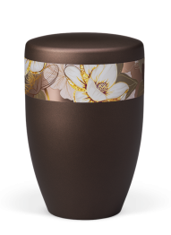 Ekologiczna urna Zen II, magnolia, brązowa