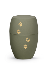 Zvířecí urna Infinity Paws - Oliv 2,8l