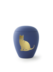Zvířecí urna Siena Cat - Marine 0,5l