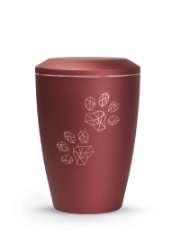 Zvířecí urna Karat Paws - Rubínová 2,8l