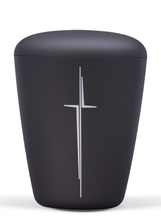 Ekologická urna Aria II, černá