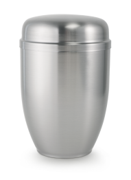 Metalowa urna Faith Silver