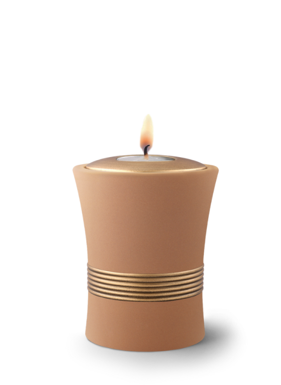 Keramik Miniurne Luxor - Beige