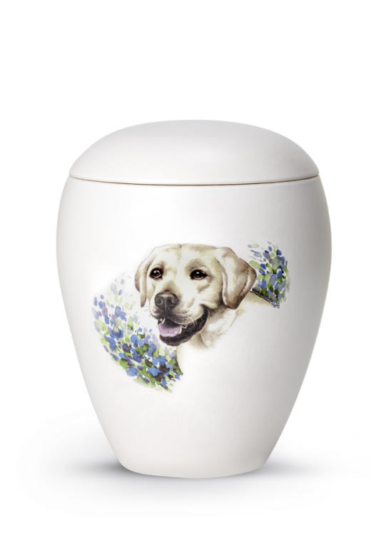 Zvířecí urna Bianco - Labrador 2,8l