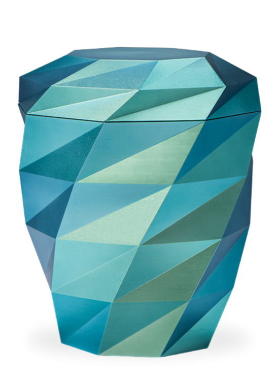Ekologická urna Polygon, zelená