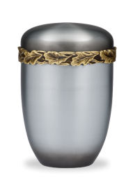 Kovová urna Zefyra - Dubové listy