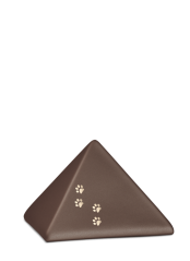 Urna dla zwierząt Pyramide Paws – brązowa 0,5 l