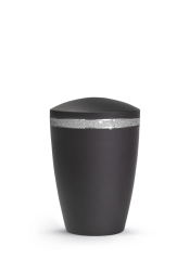 Zvířecí urna Glamour - Čierna 0,5l