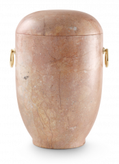 Kamenná urna Mramor leštěná II - Rosé