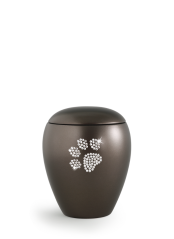 Zvířecí urna Crystal  Paw - Hnědá 0,5l