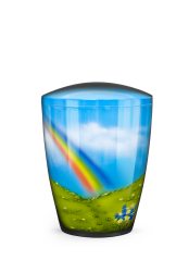 Zvířecí urna Airbrush, duha 1,5l