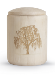 Drewniana urna Vivre, wierzba