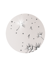 Ekologická urna Púpava, biela, motív