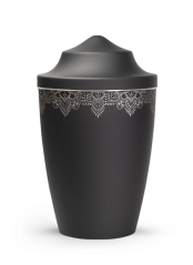 Zvířecí urna Mandala - Černá 2,8l