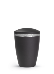 Zvířecí urna Glamour - Černá 0,5l