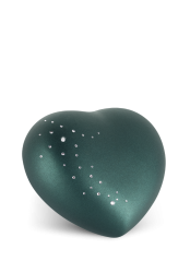 Zvířecí urna Herz Crystal - Smaragdová 0,5l