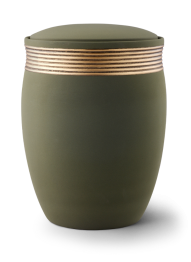 Urna ceramiczna Cleo, zielona