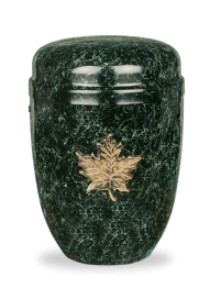 Kovová urna Patina - Javorový list