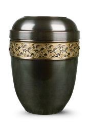 Kovová urna Dunkel – Reliéf