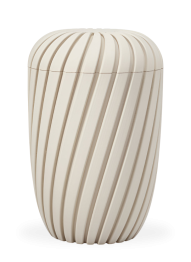 Ekologická urna Rillen - Béžová