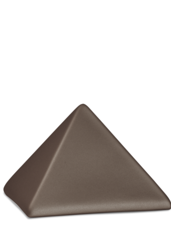 Zvířecí urna Pyramide - Hnědá 1,5l