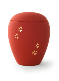 Zvířecí urna Siena Paws - Rubínová 2,8l