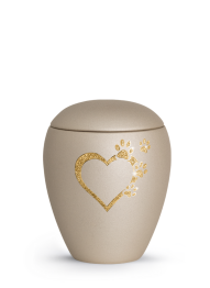 Zvířecí urna Verona Heart - Champagne 1,5l