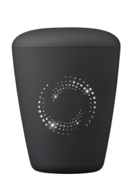 Ekologická urna Pure Infinity II, čierna