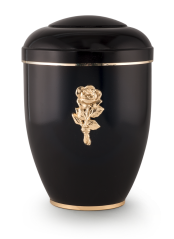 Ekologická urna Elegance, růže, černá