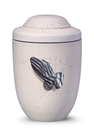 Ekologická Urna Dujura II – Béžová/Modlitba