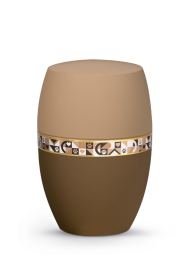 Zvířecí urna Infinity Artist - Sand/Café 2,8l