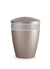 Zvířecí urna Aurum Silver, fumé 1,5l