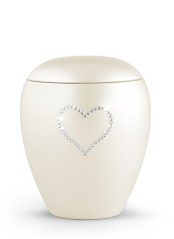 Zvieracia urna Crystal Heart - Champagne 2,8l