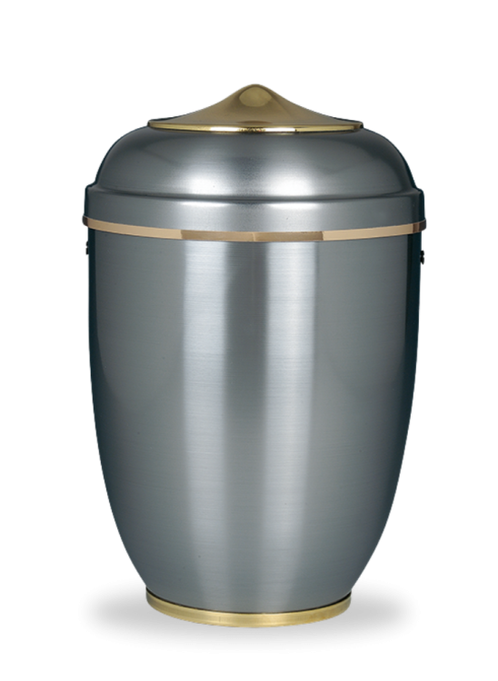 Kovová urna Amara II, šedá