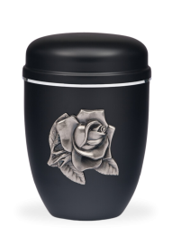 Metall-Urne Faith 3D, Rose