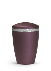 Zvířecí urna Glamour - Berry 1,5l
