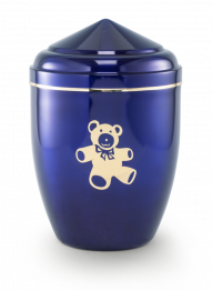 Dětská urna Teddy - Modrá