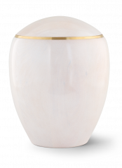 Dřevěná urna Emilia - Bílá