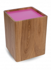 Dřevěná urna Optimistic Wood - Růžová