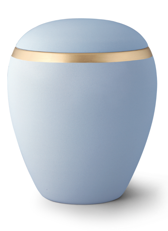 Urna ceramiczna Colour Line, jasnoniebieska