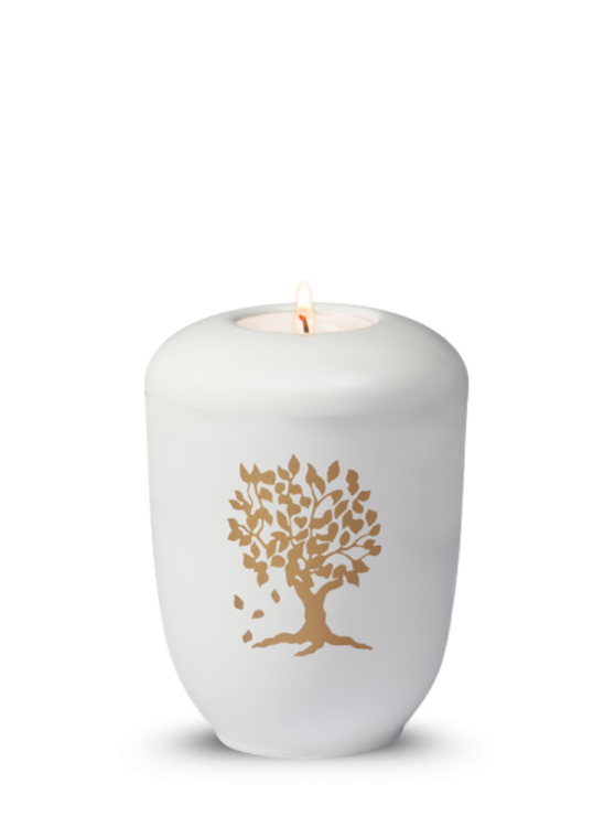 Miniurna ceramiczna Viola – Drzewo/Biała